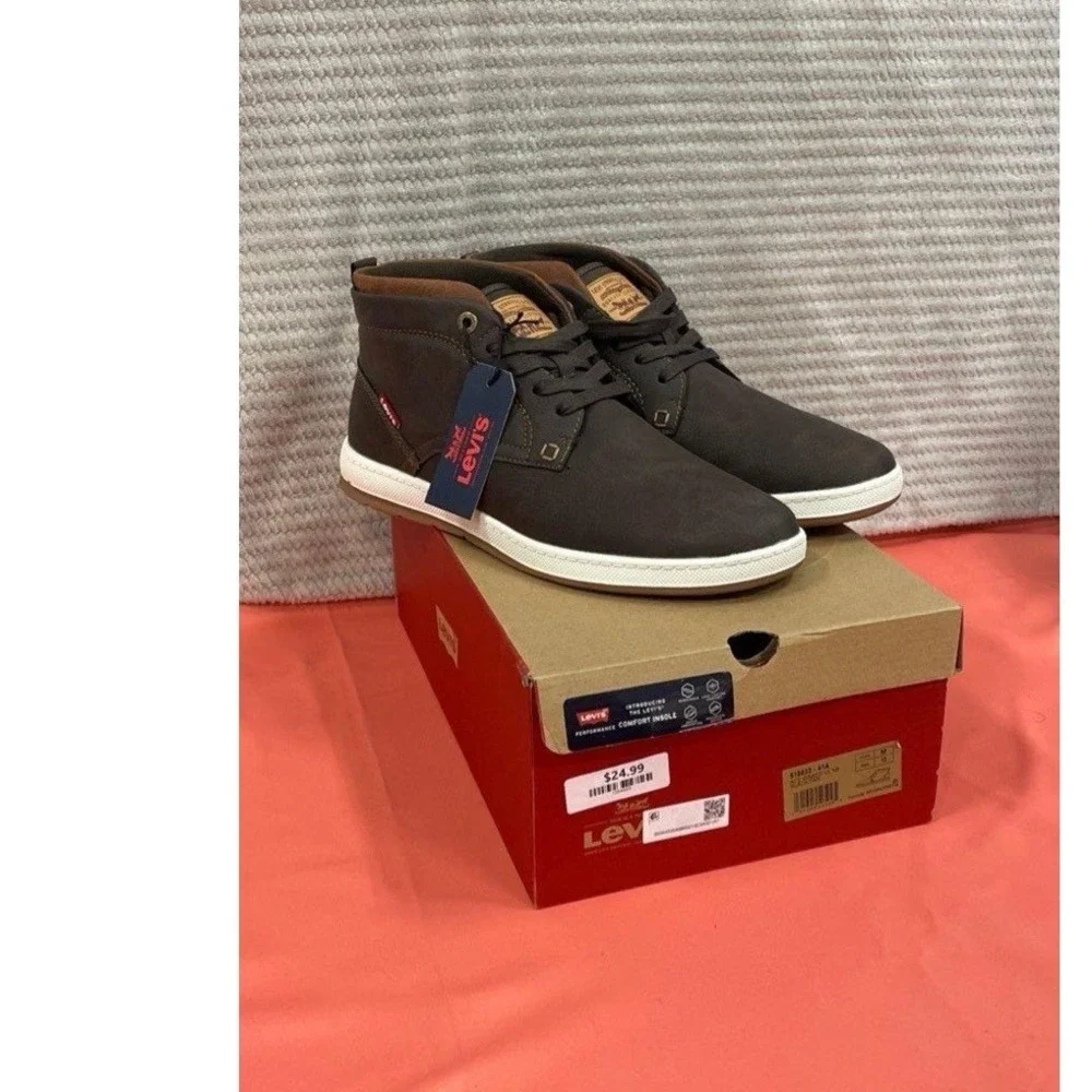 Levi's‎ Ethan Denim II Black/Tan Men's 10 with box and tags